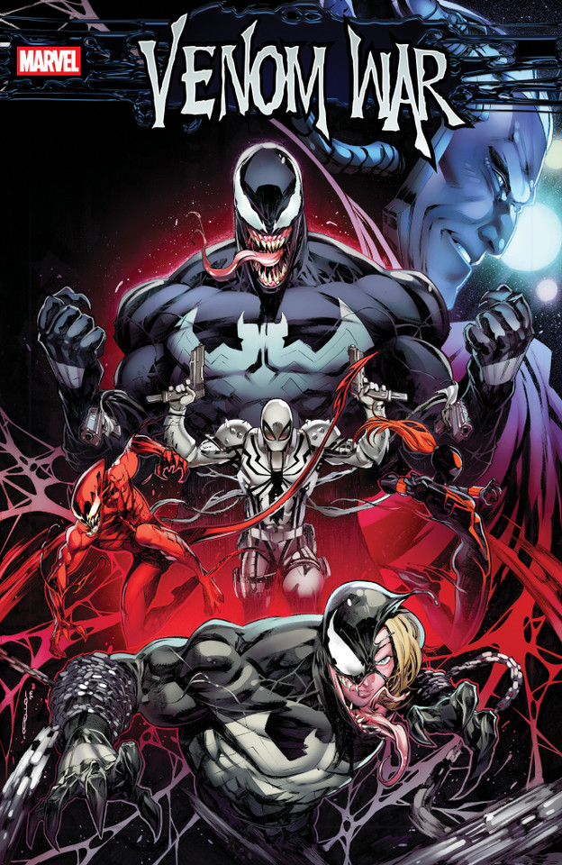 Venom War (VENOM WAR) book cover by Al Ewing
