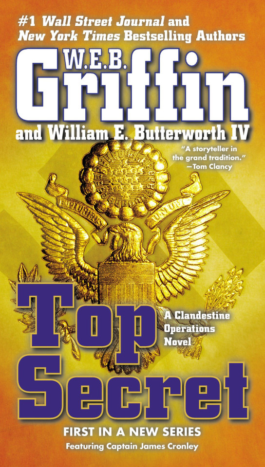 Top Secret (A Clandestine Operations Novel) book cover by W.E.B. Griffin, William E. Butterworth IV