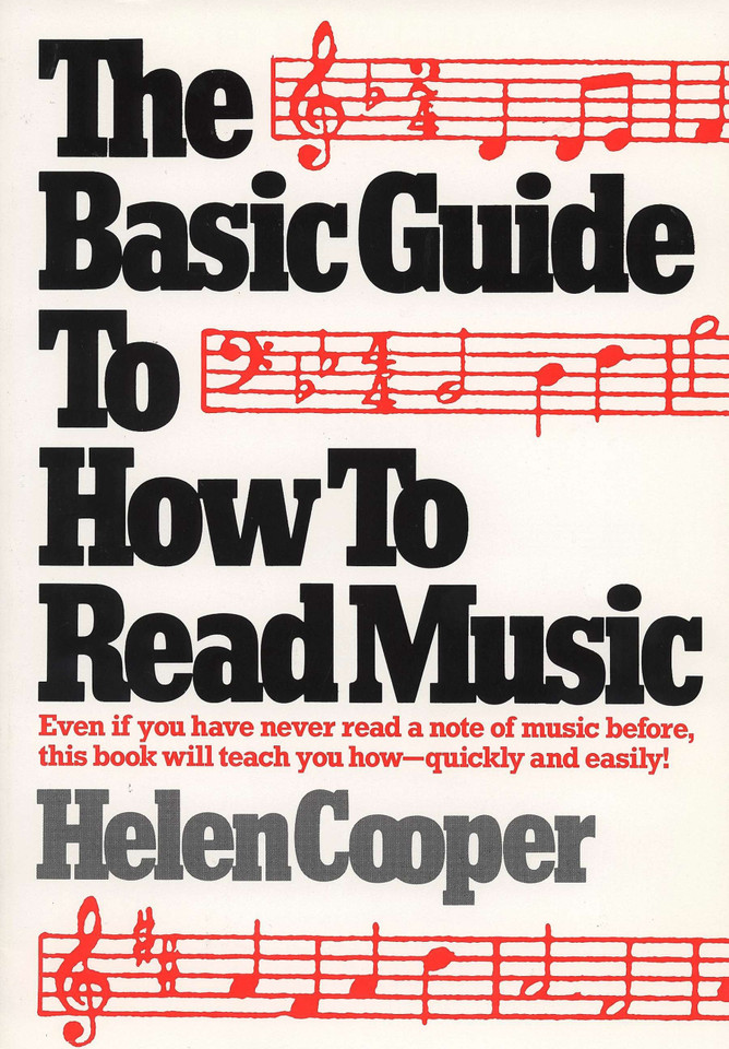 The Basic Guide to How to Read Music book cover by Helen Cooper