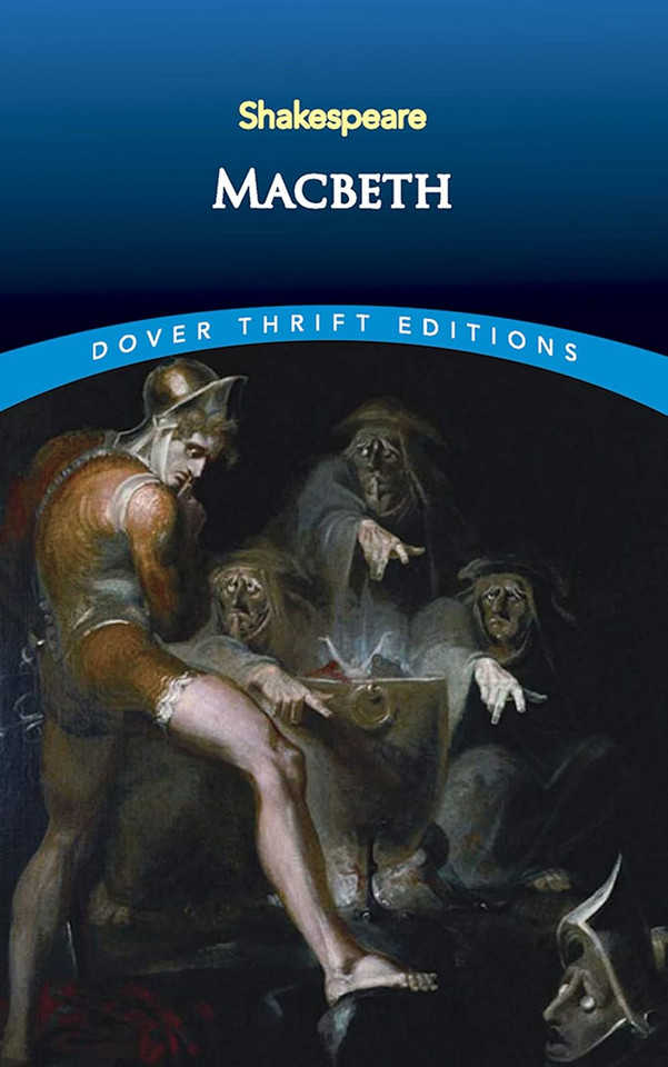 Macbeth (Dover Thrift Editions) [Paperback] book cover by William Shakespeare
