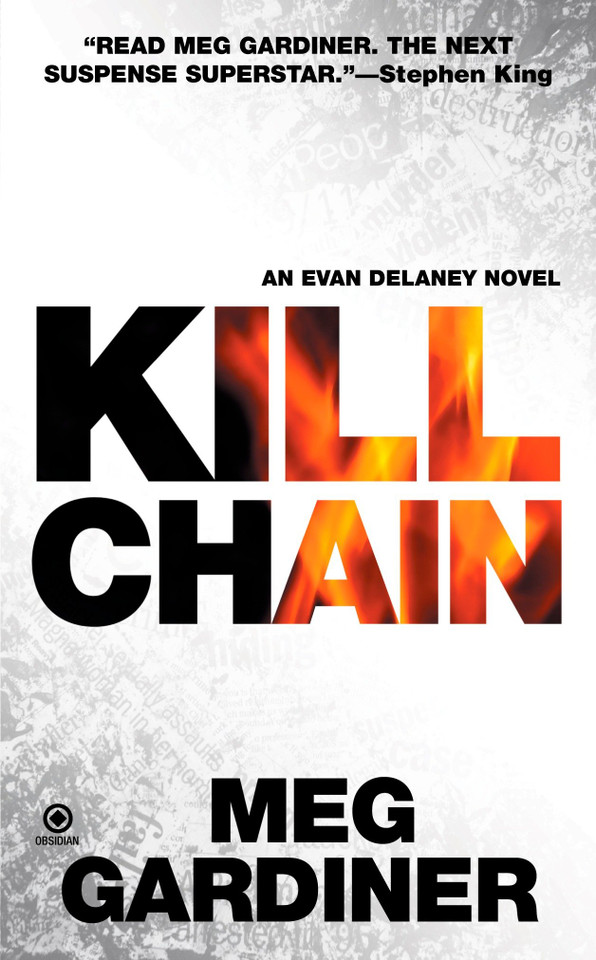 Kill Chain: An Evan Delaney Novel (Evan Delaney Novel) book cover by Meg Gardiner