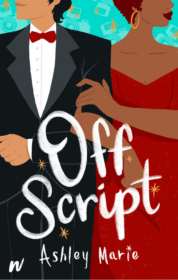Off Script book cover by Ashley Marie