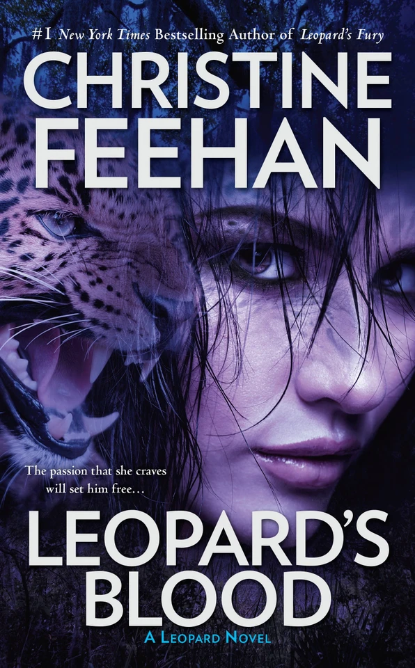 Leopard's Blood (A Leopard Novel) book cover by Christine Feehan