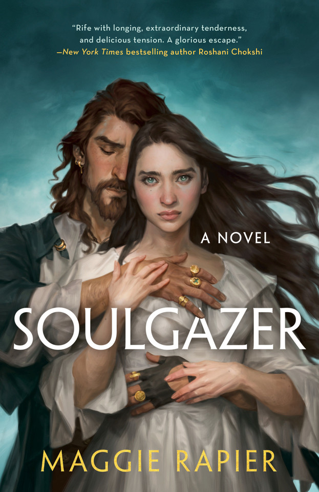 Soulgazer (The Magpie and the Wolf Duology) book cover by Maggie Rapier
