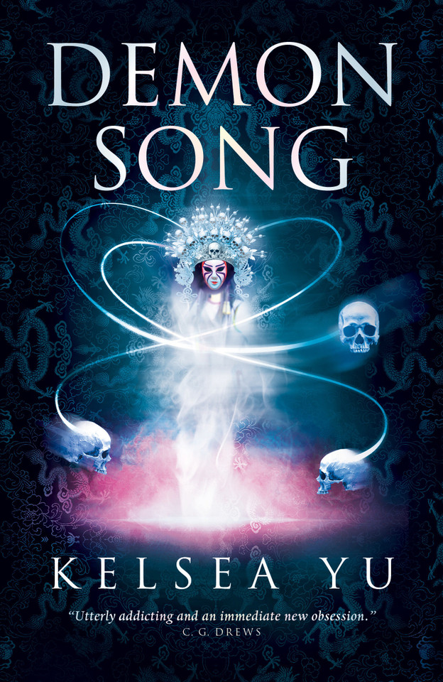 Demon Song book cover by Kelsea Yu
