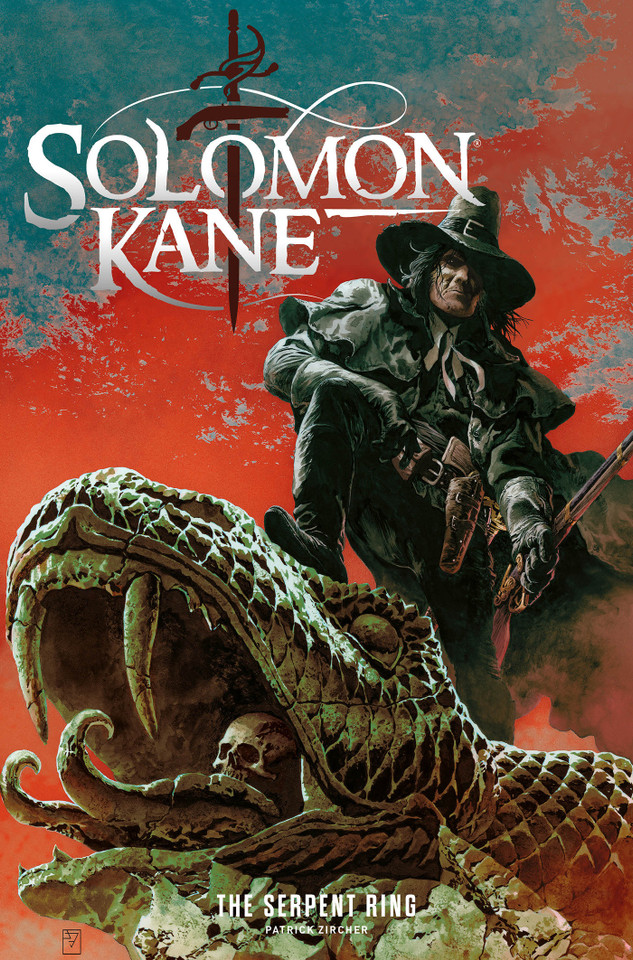 Solomon Kane: The Serpent Ring (Solomon Kane) book cover by Patrick Zircher
