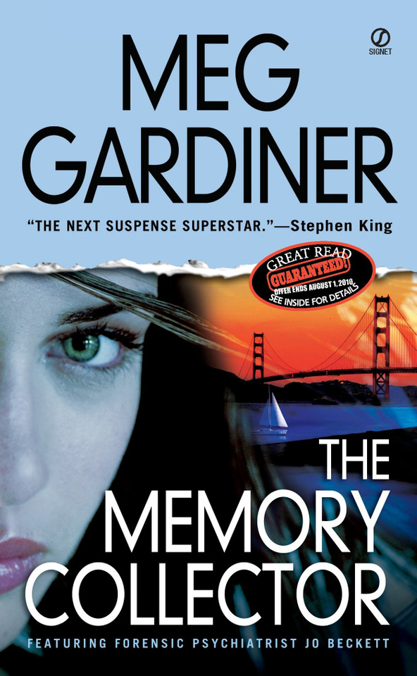 The Memory Collector (Jo Beckett) book cover by Meg Gardiner