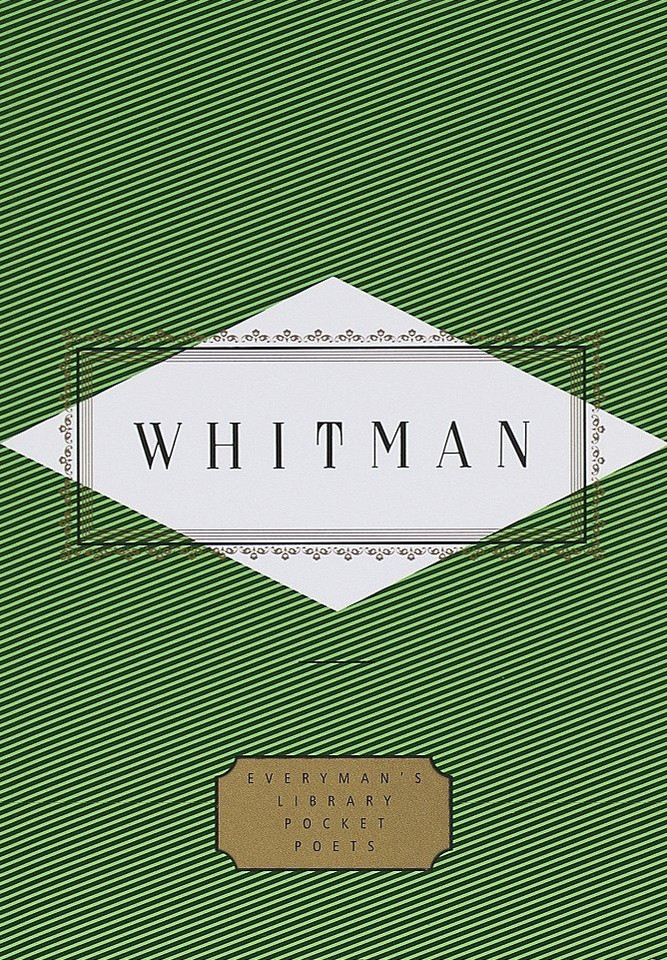 Whitman: Poems: Edited by Peter Washington (Everyman's Library Pocket Poets Series) book cover by Walt Whitman