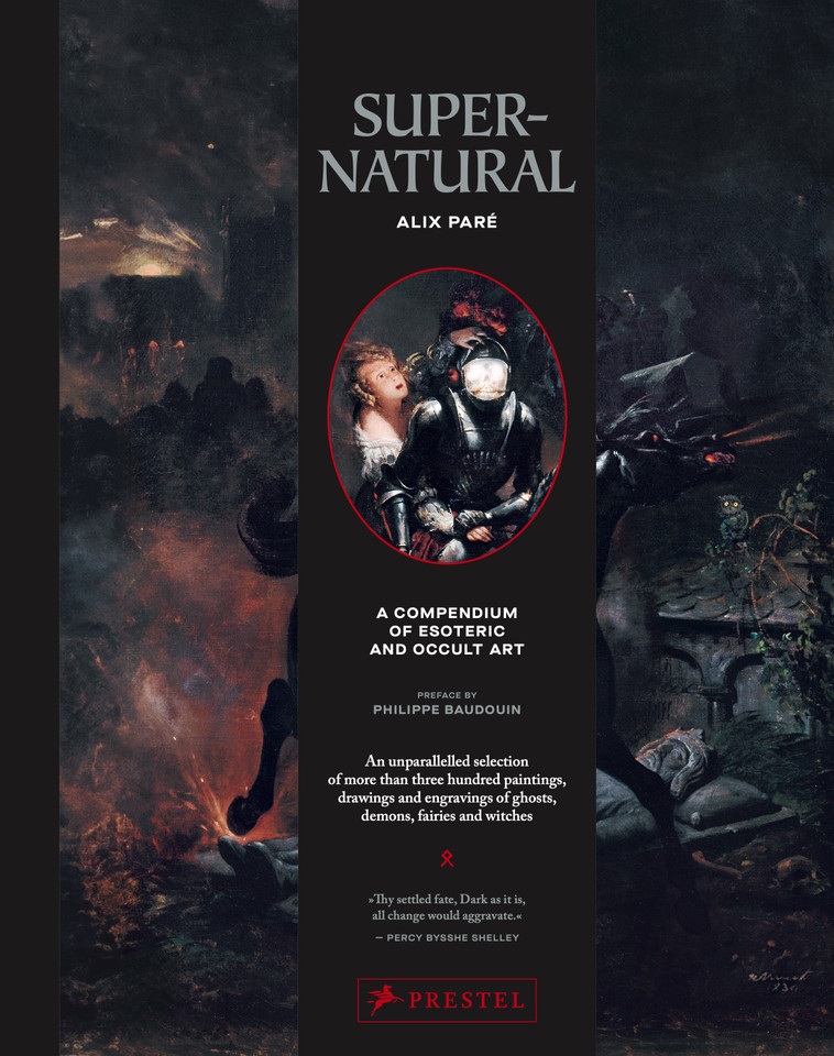 Supernatural: A Compendium of Esoteric and Occult Art book cover by Alix Paré