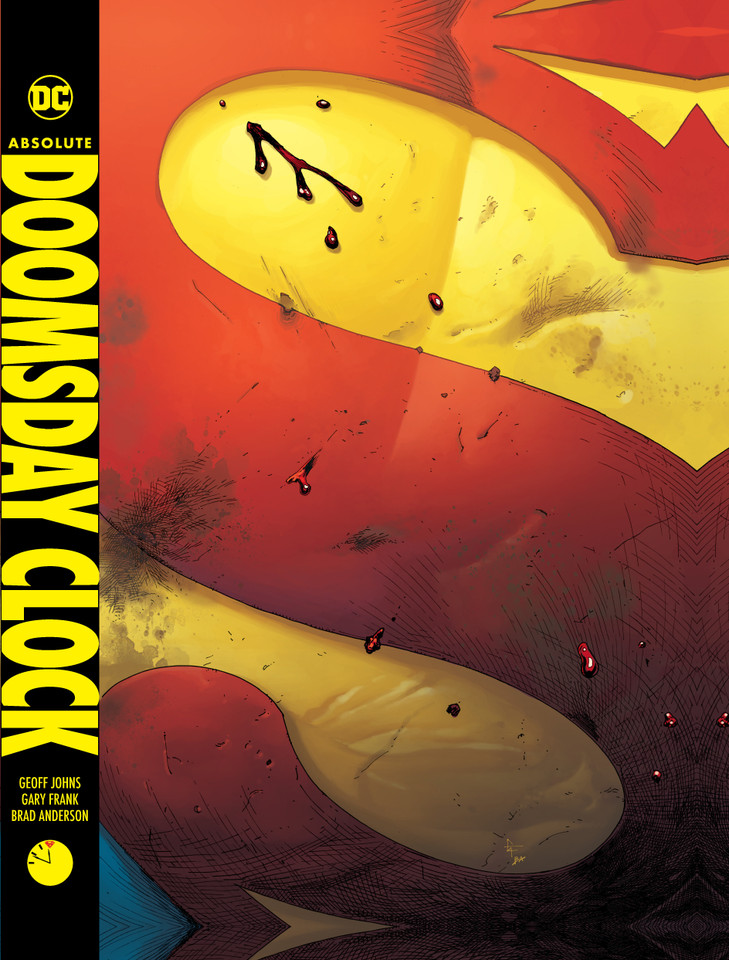 Absolute Doomsday Clock book cover by Geoff Johns