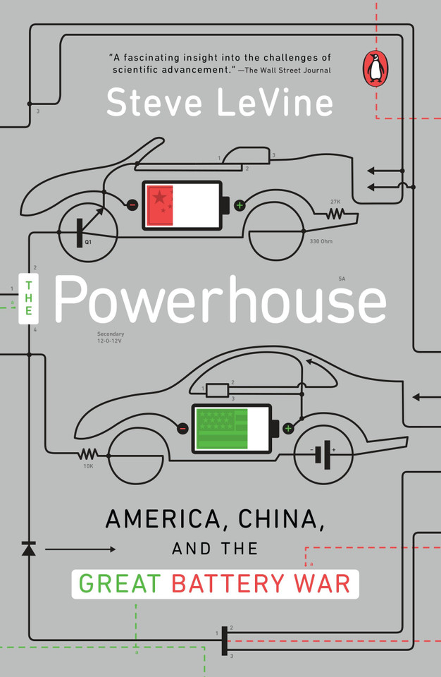 The Powerhouse: America, China, and the Great Battery War book cover by Steve LeVine