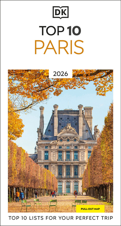 DK Top 10 Paris: Top 10 lists for your perfect trip, plus an all-weather folded map (Pocket Travel Guide) book cover by DK Travel