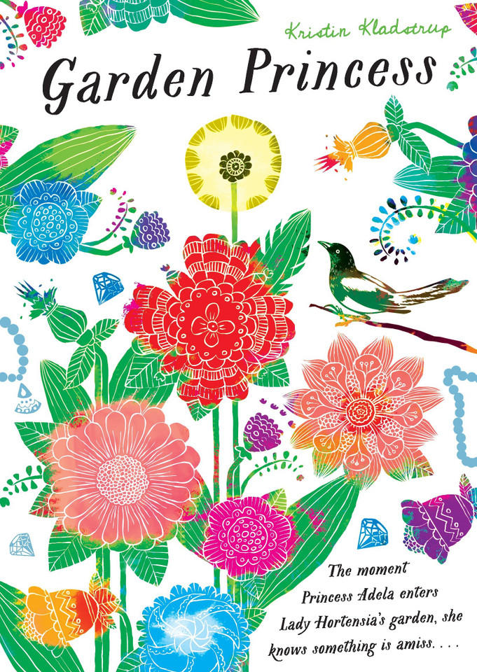 Garden Princess book cover by Kristin Kladstrup