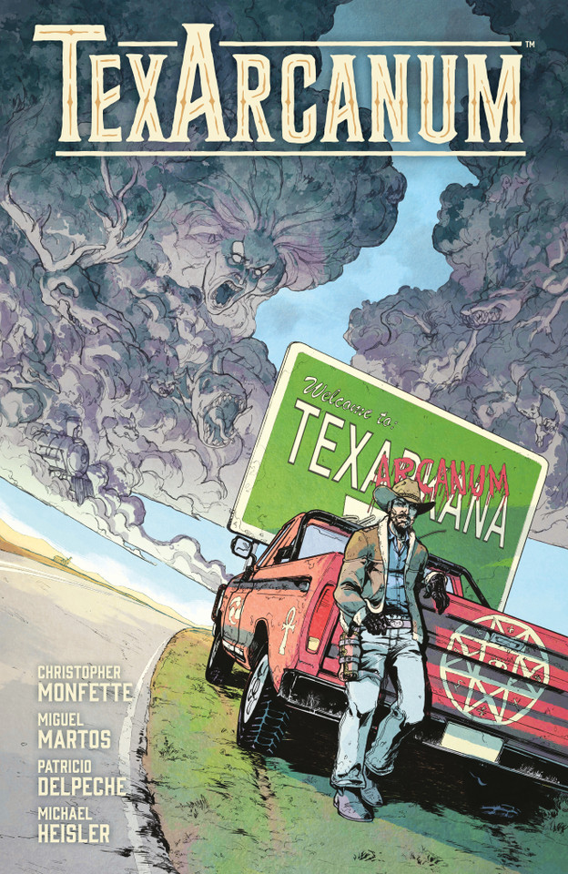TexArcanum (Texarcanum) book cover by Christopher Monfette