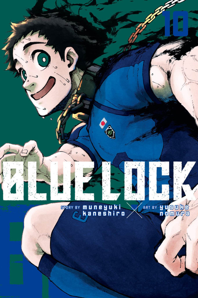 Blue Lock 10 (Blue Lock) book cover by Muneyuki Kaneshiro