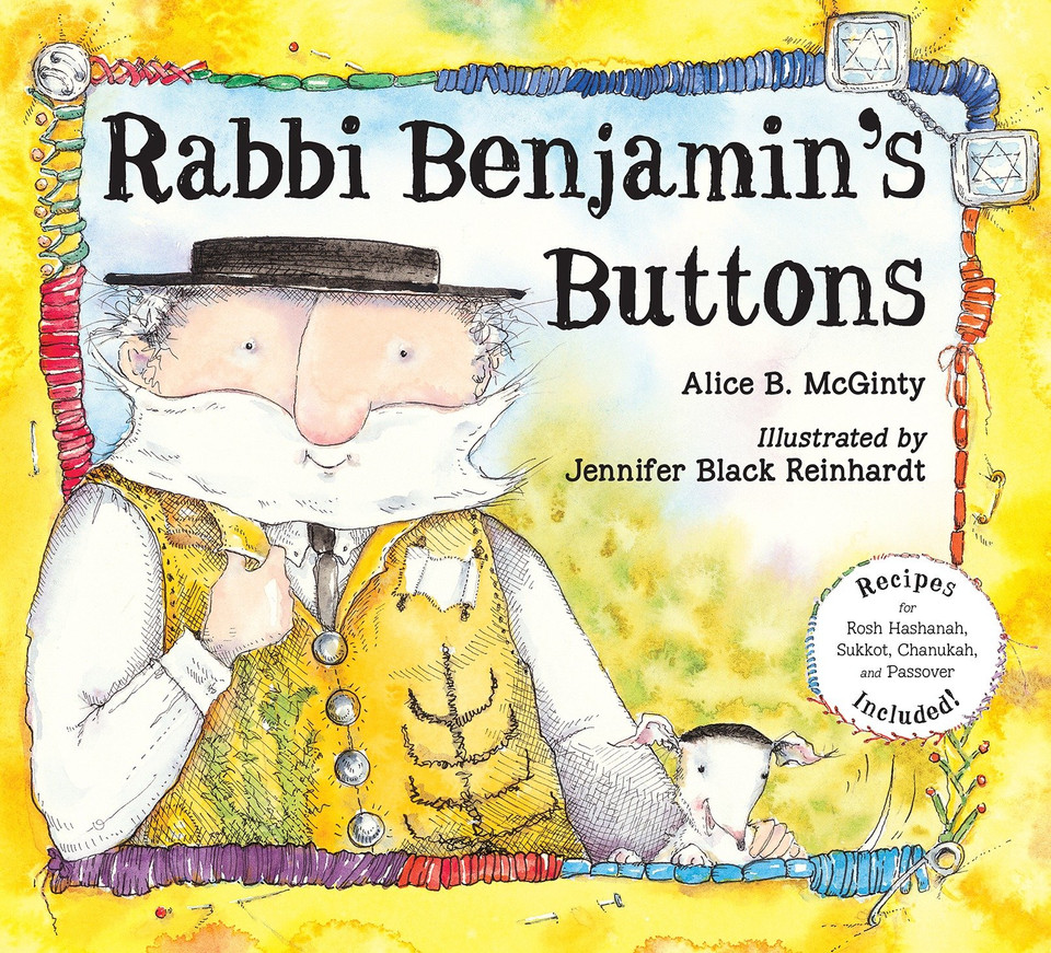 Rabbi Benjamin's Buttons book cover by Alice B. McGinty