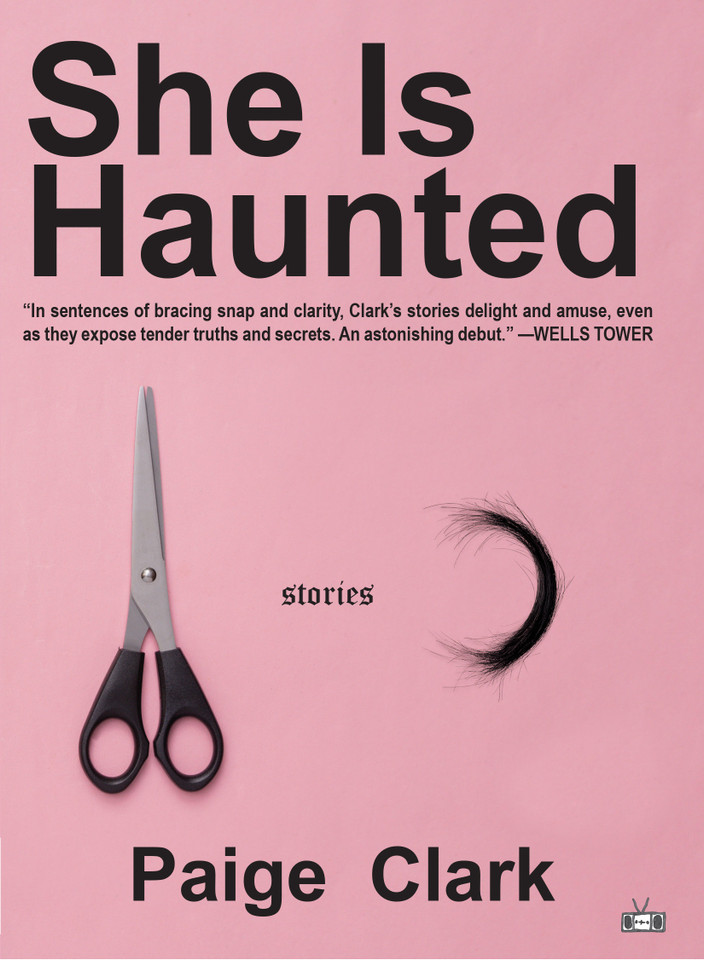 She Is Haunted book cover by Paige Clark
