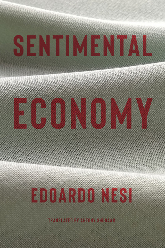 Sentimental Economy book cover by Edoardo Nesi