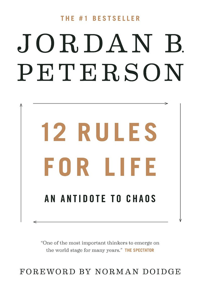 12 Rules for Life: An Antidote to Chaos [Hardcover] Cover