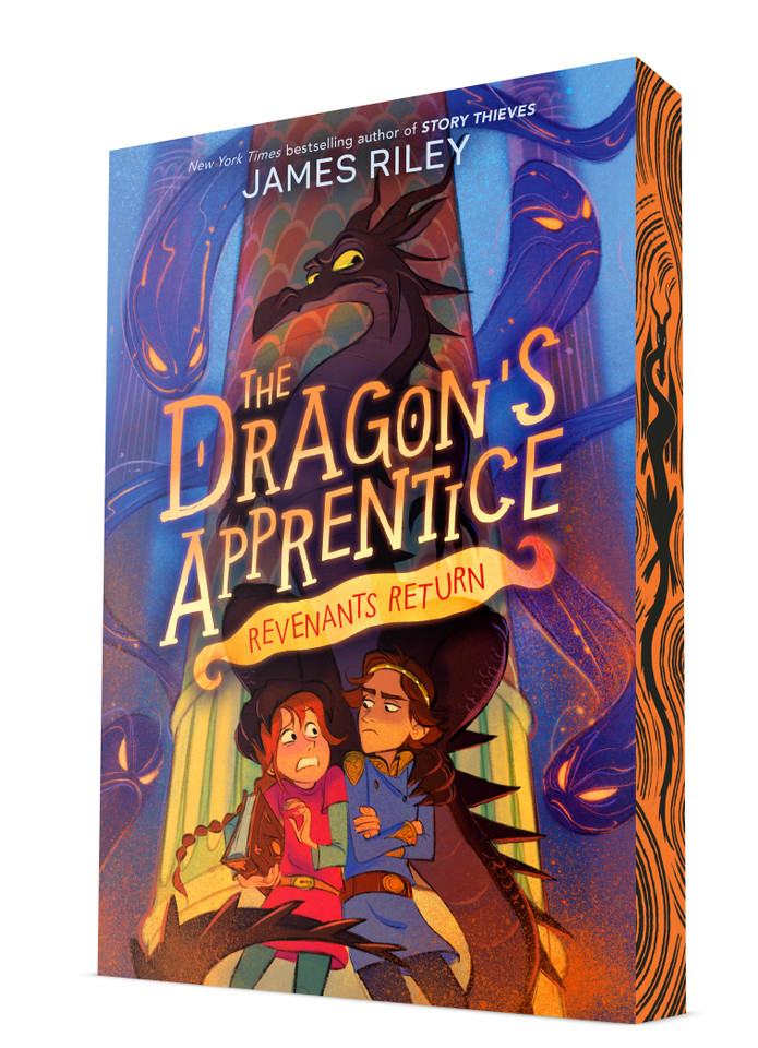 Revenants Return (The Dragon's Apprentice) book cover by James Riley