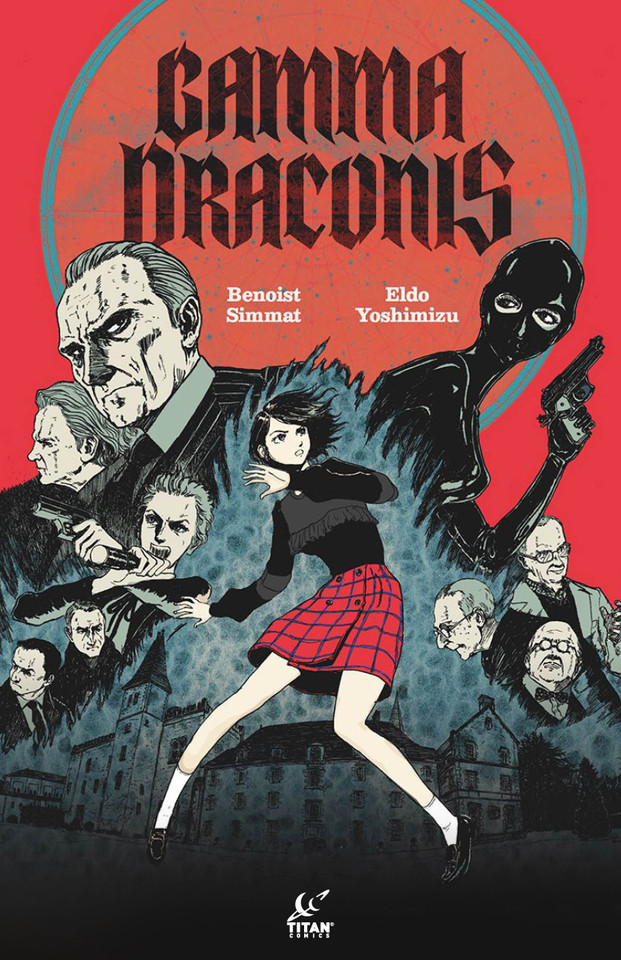 Gamma Draconis book cover by Benoist Simmat