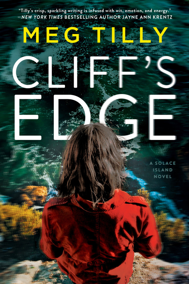 Cliff's Edge (Solace Island Series) book cover by Meg Tilly