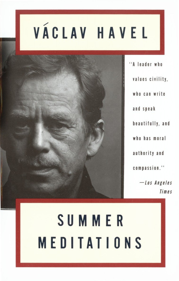 Summer Meditations book cover by Vaclav Havel