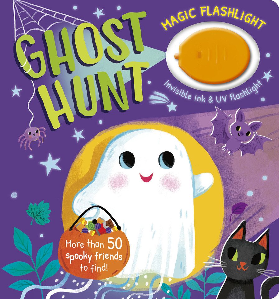 Magic Flashlight: Ghost Hunt: With invisible ink and UV flashlight (Magic Flashlight) book cover by Isabel Otter