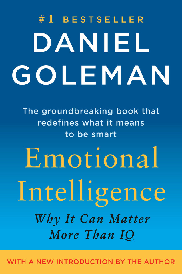 Emotional Intelligence: Why It Can Matter More Than IQ book cover by Daniel Goleman