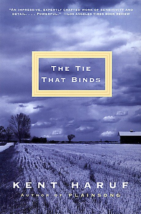 The Tie That Binds (Vintage Contemporaries) book cover by Kent Haruf
