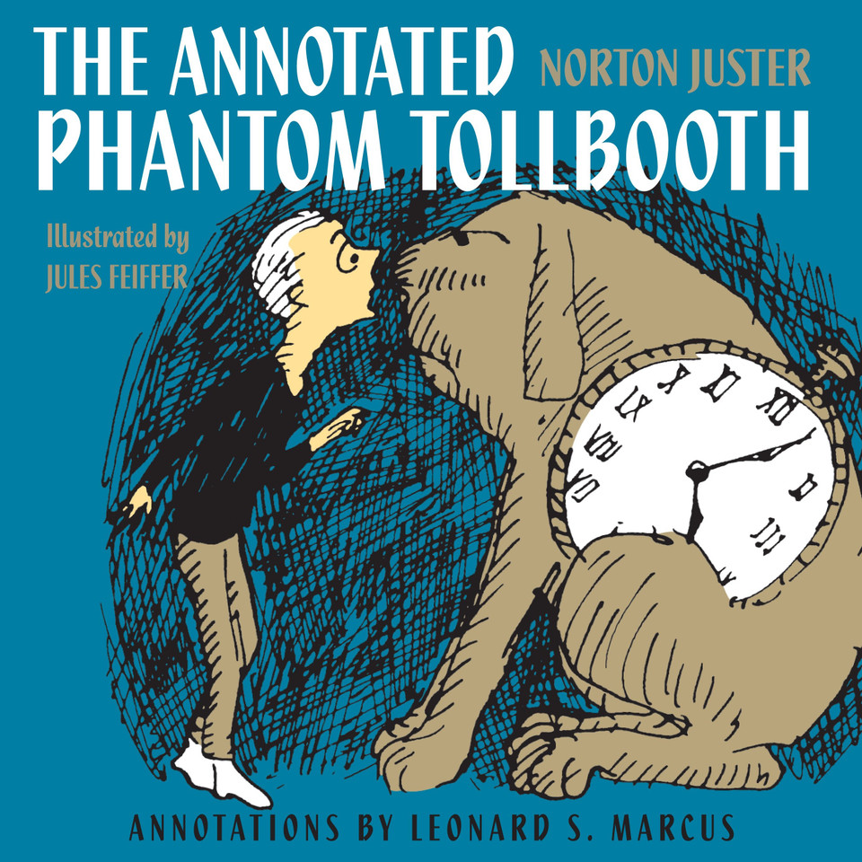 The Annotated Phantom Tollbooth book cover by Norton Juster