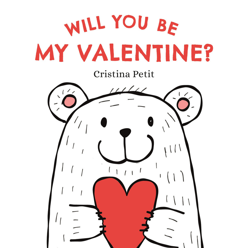 Will You Be My Valentine? book cover by Cristina Petit