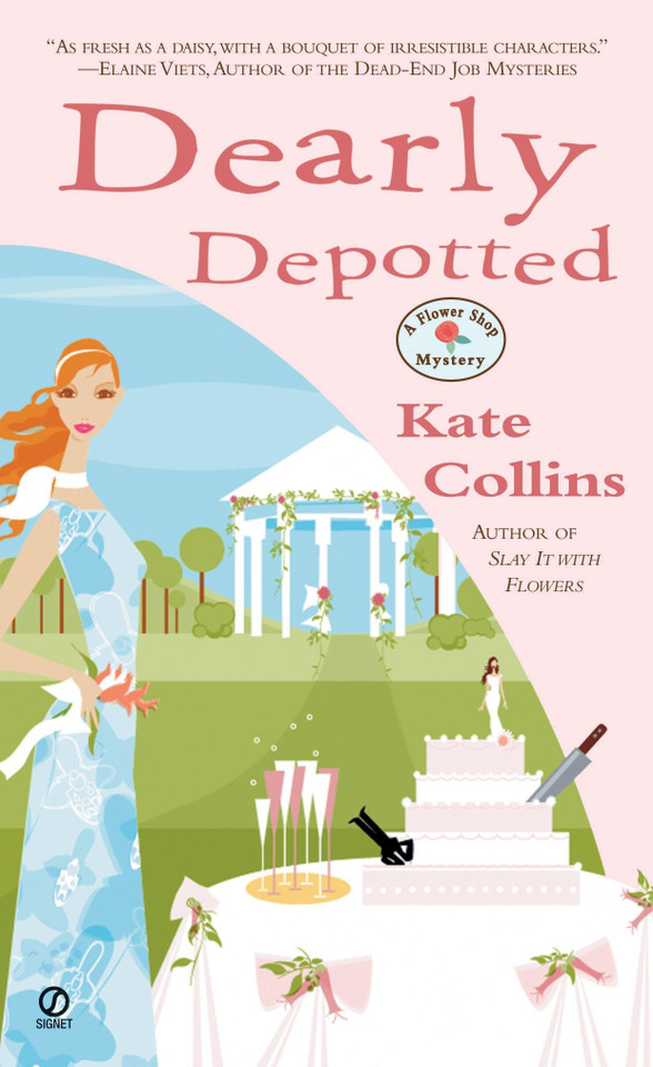 Dearly Depotted: A Flower Shop Mystery (Flower Shop Mystery) book cover by Kate Collins