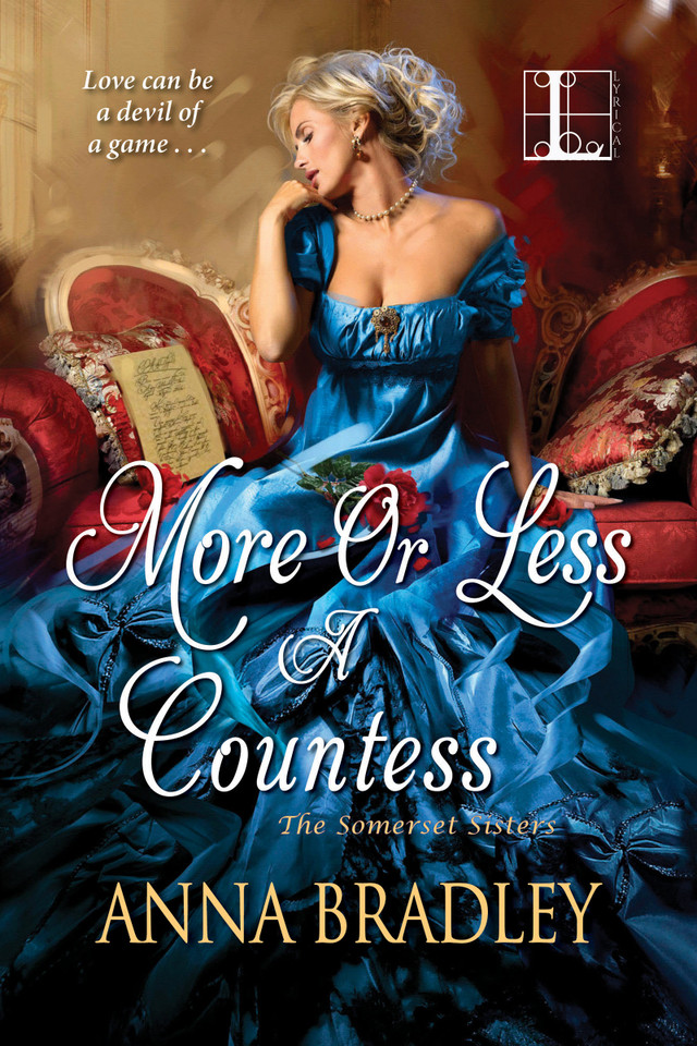 More or Less a Countess (The Somerset Sisters) book cover by Anna Bradley