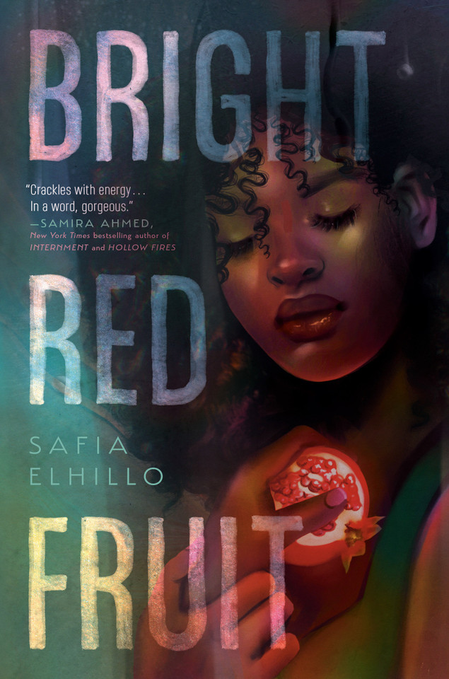 Bright Red Fruit book cover by Safia Elhillo
