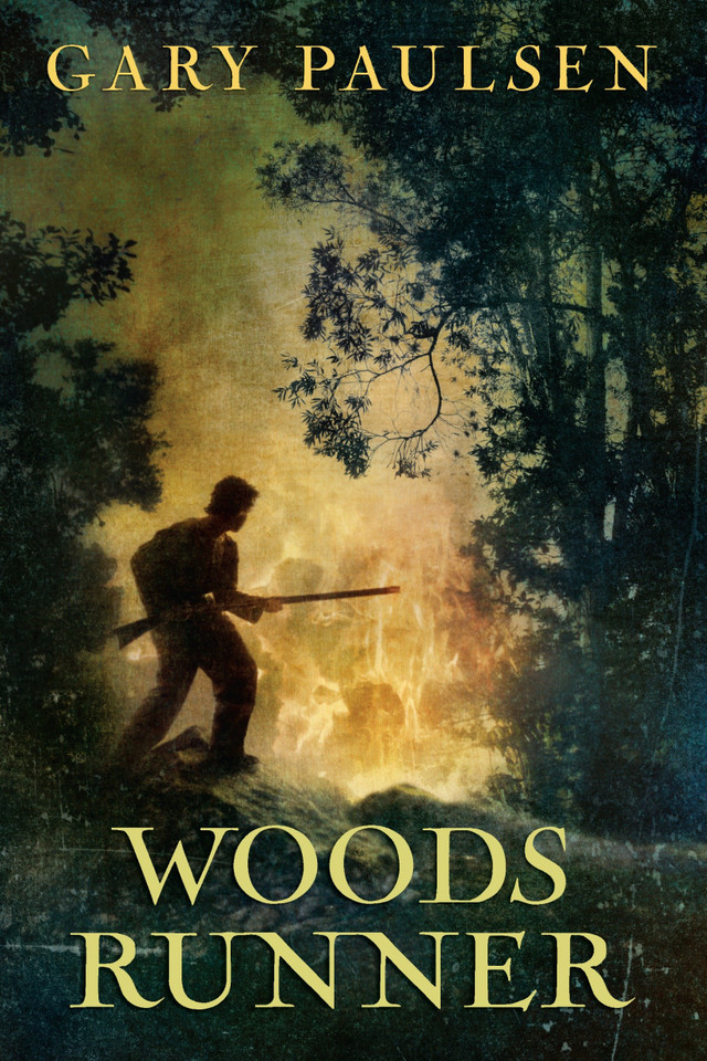 Woods Runner book cover by Gary Paulsen