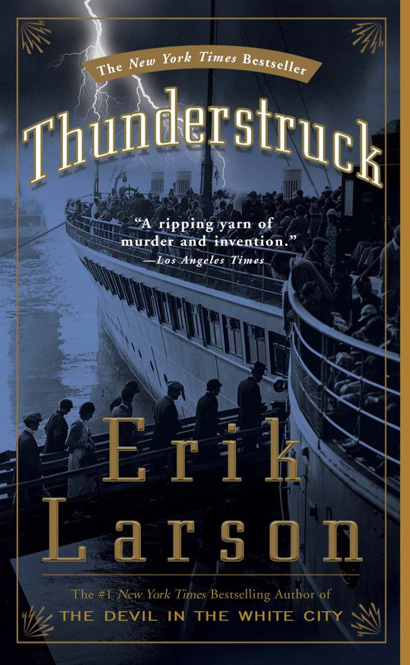 Thunderstruck book cover by Erik Larson