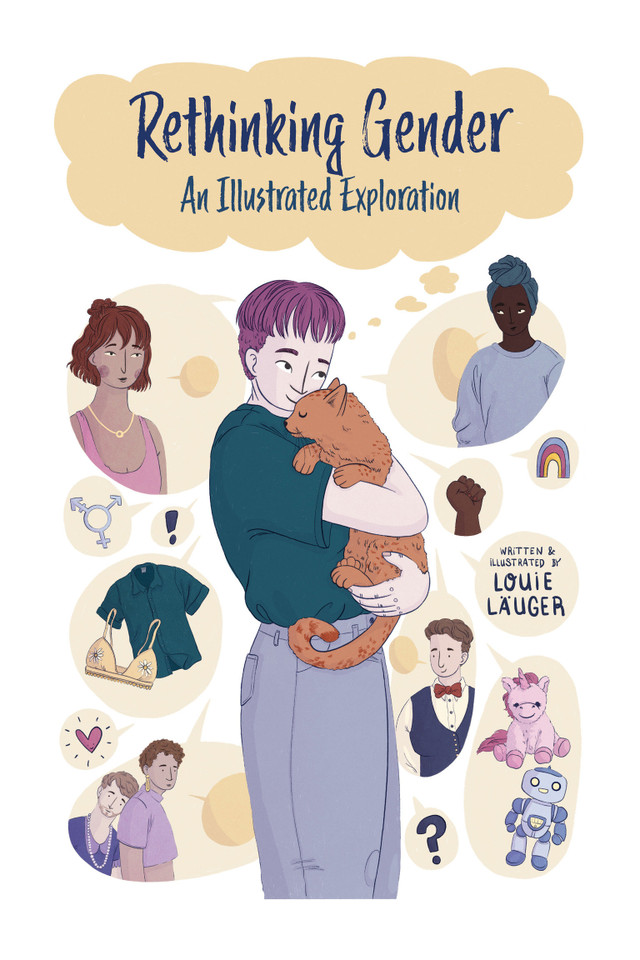 Rethinking Gender: An Illustrated Exploration book cover by Louie Läuger