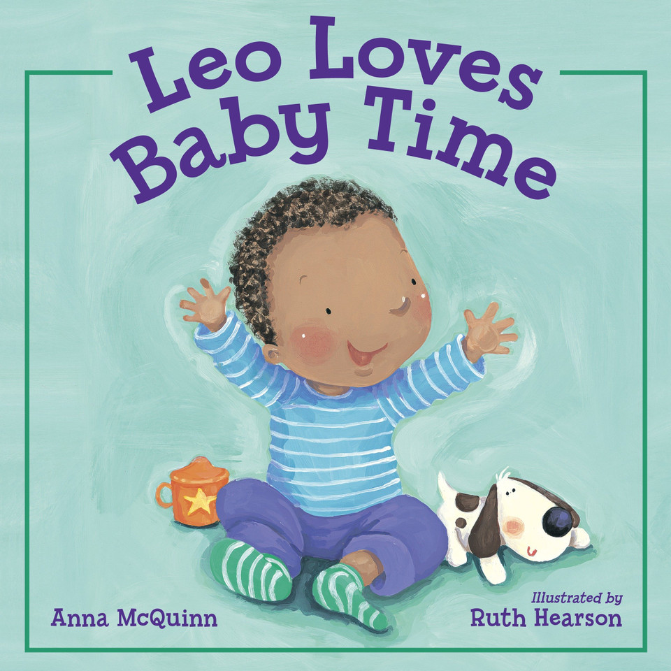 Leo Loves Baby Time (Leo Can!) book cover by Anna McQuinn