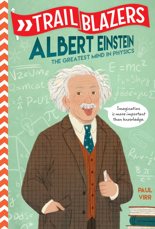 Trailblazers: Albert Einstein: The Greatest Mind in Physics (Trailblazers) book cover by Paul Virr