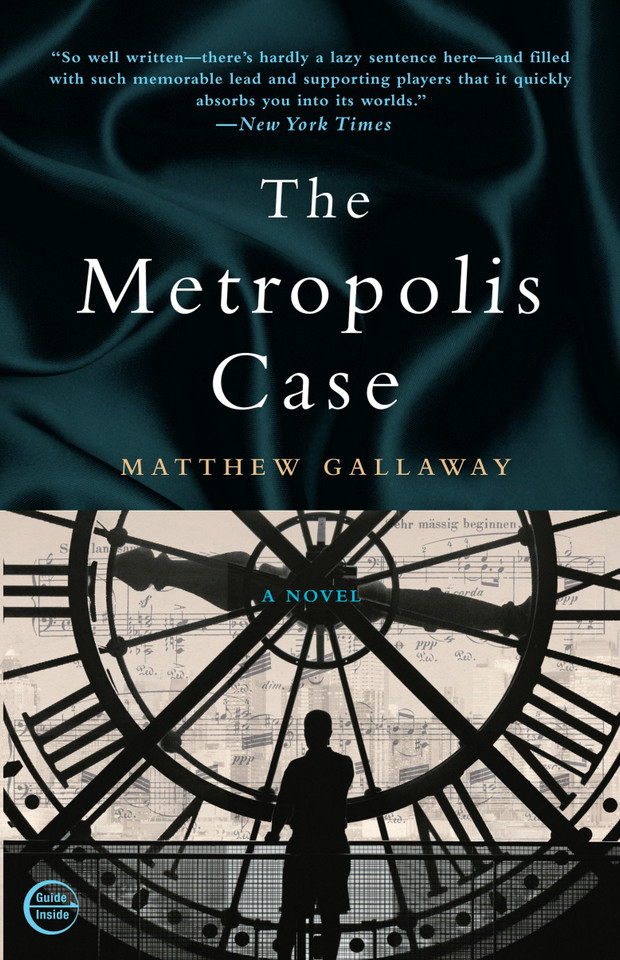The Metropolis Case: A Novel book cover by Matthew Gallaway
