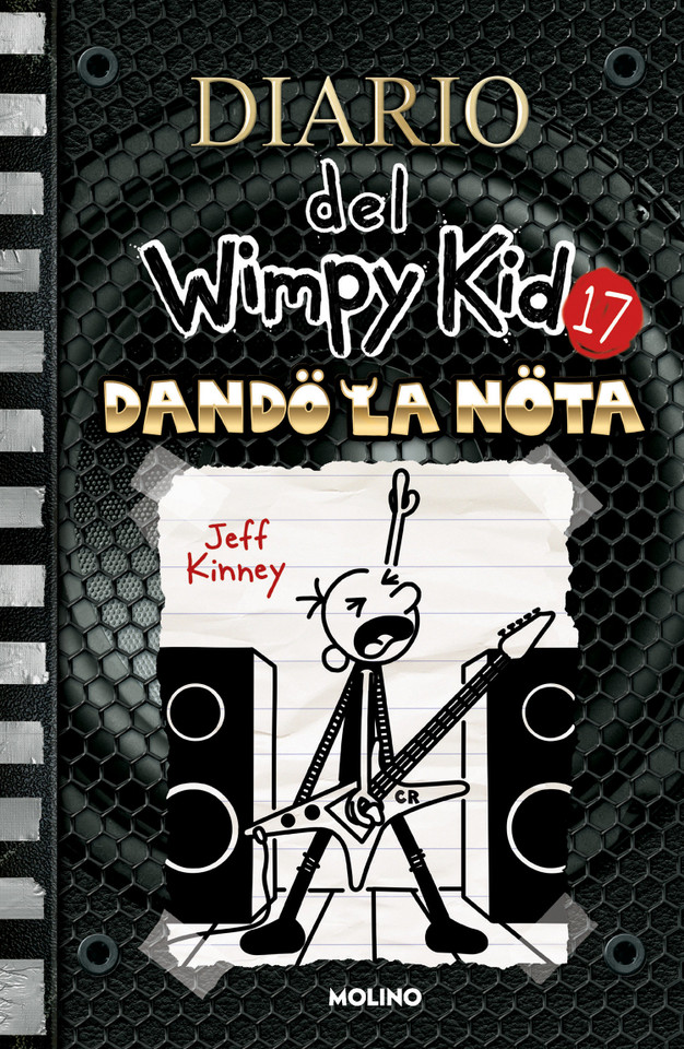 Dando la nota / Diper Överlöde (Diario Del Wimpy Kid) book cover by Jeff Kinney