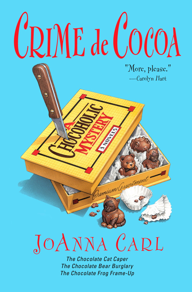 Crime de Cocoa: Three Chocoholic Mysteries (Chocoholic Mystery) book cover by JoAnna Carl