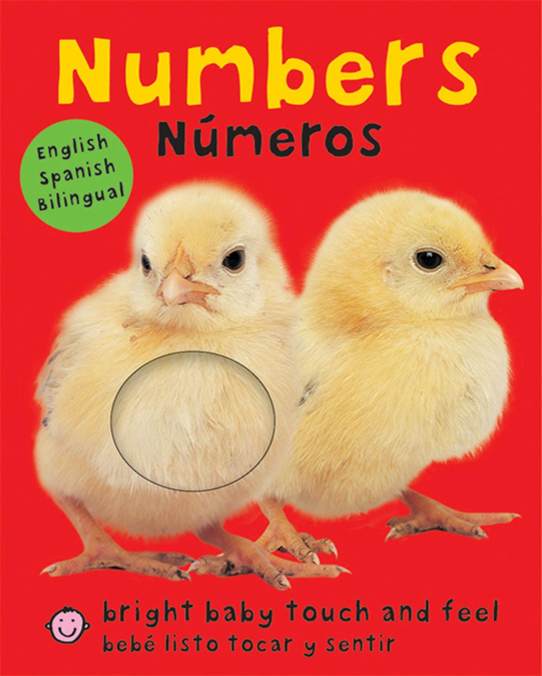 Numbers / Números Bilingual (Bright Baby Touch and Feel): English-Spanish Bilingual (Bright Baby Touch and Feel) book cover by Roger Priddy