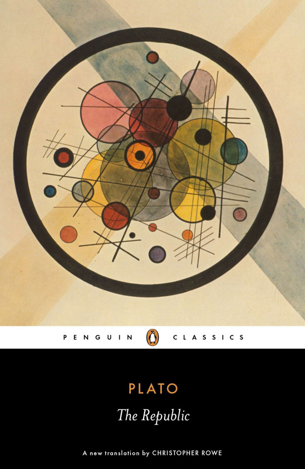 The Republic book cover by Plato