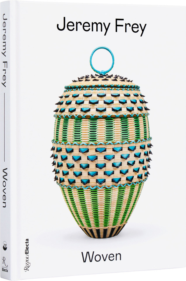 Jeremy Frey: Woven book cover by Jaime de Simone, Ramey Mize, Theresa Secord, Dakota Hoska, Andrew James Hamilton