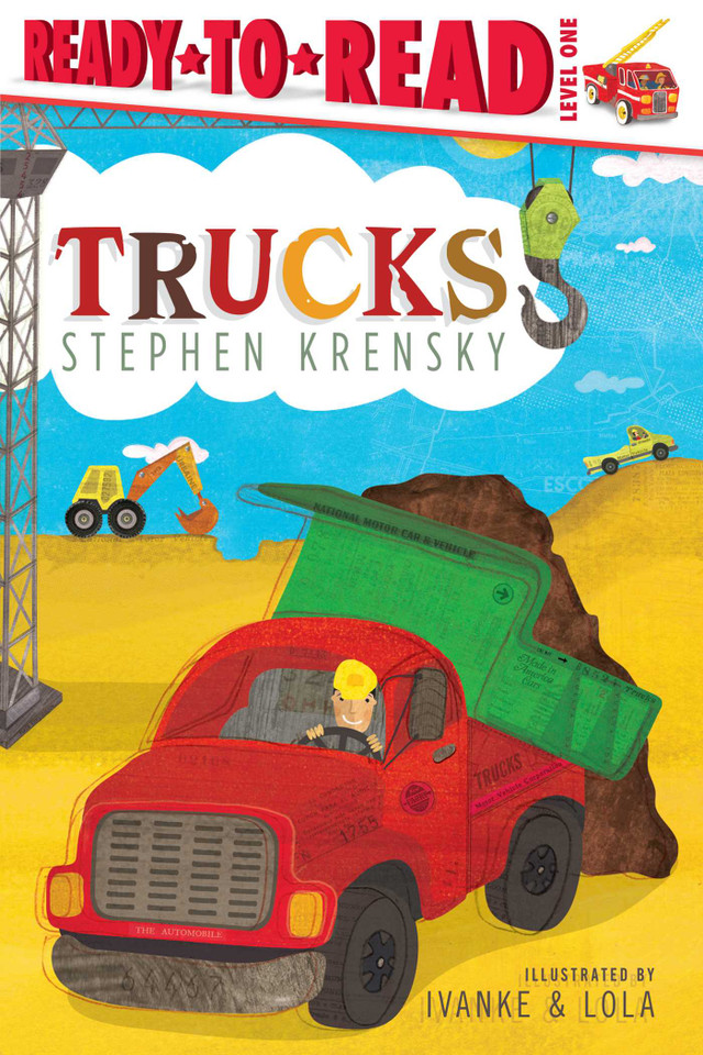 Trucks: Ready-to-Read Level 1 (Ready-to-Read) book cover by Stephen Krensky