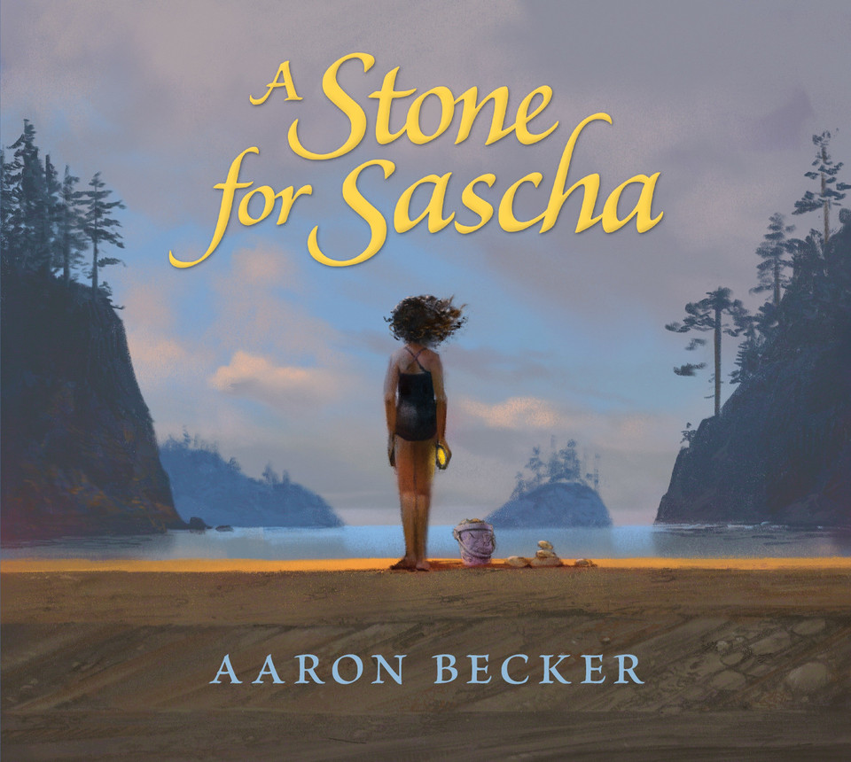 A Stone for Sascha book cover by Aaron Becker