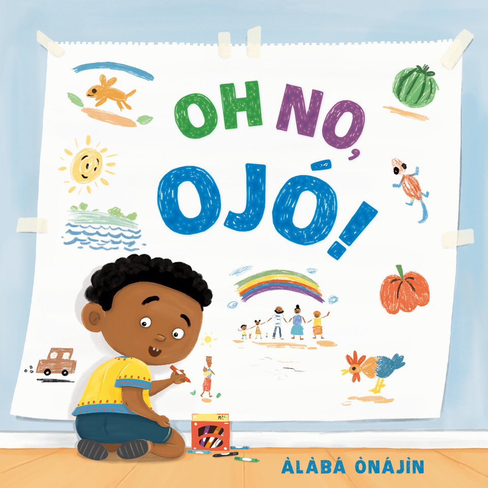Oh No, Ojó! book cover by Àlàbá Ònájìn