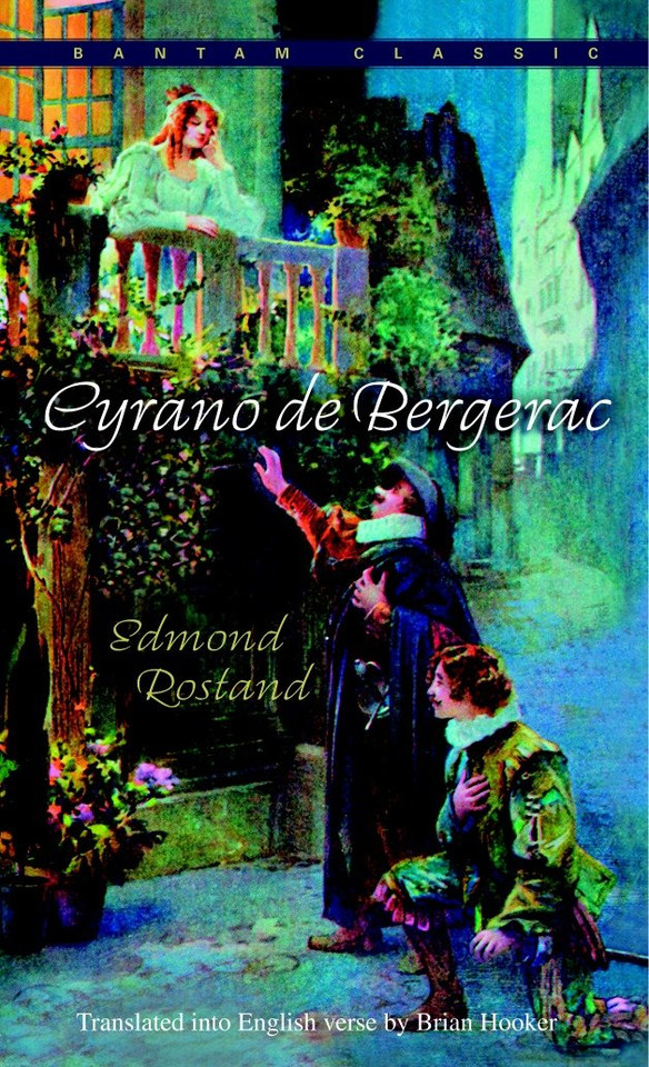 Cyrano De Bergerac book cover by Edmond Rostand